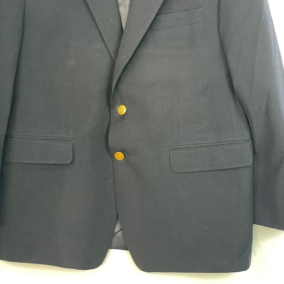 Lauren Ralph Lauren Navy Blue Blazer Sport Coat - Picture 3 of 8